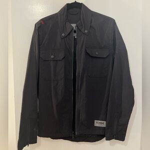 Chrome Industries Ike Poplin Windshirt, Black